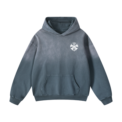 PALLAS "tutto passa" Sunfade Oversized Hoodie (Multi)