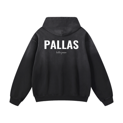 PALLAS "tutto passa" Sunfade Oversized Hoodie (Multi)