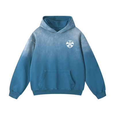 PALLAS "tutto passa" Sunfade Oversized Hoodie (Multi)