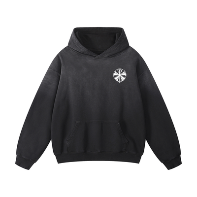PALLAS "tutto passa" Sunfade Oversized Hoodie (Multi)