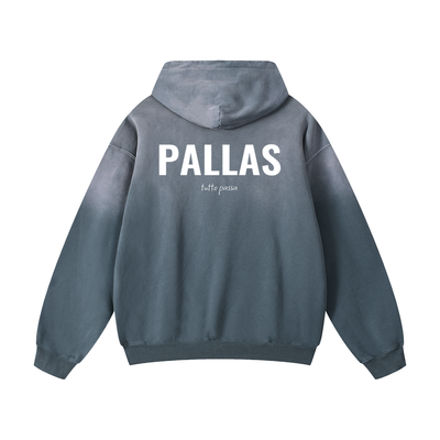 PALLAS "tutto passa" Sunfade Oversized Hoodie (Multi)