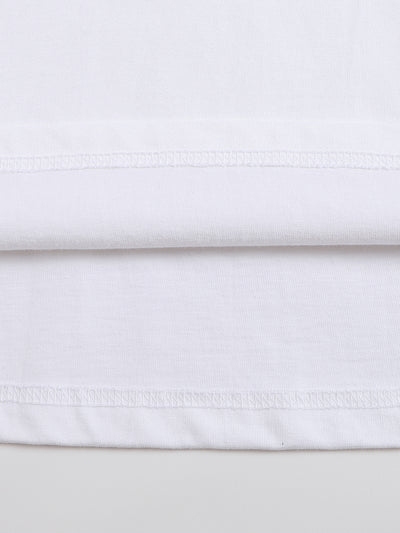PALLAS Sleeveless Cotton Tank Top (White)