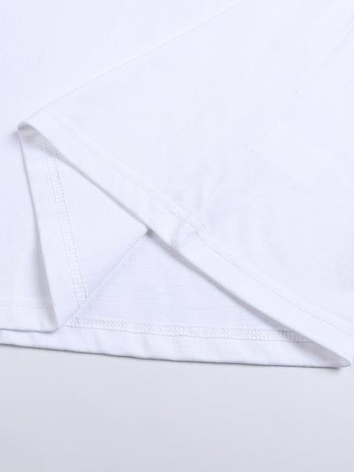 PALLAS Sleeveless Cotton Tank Top (White)